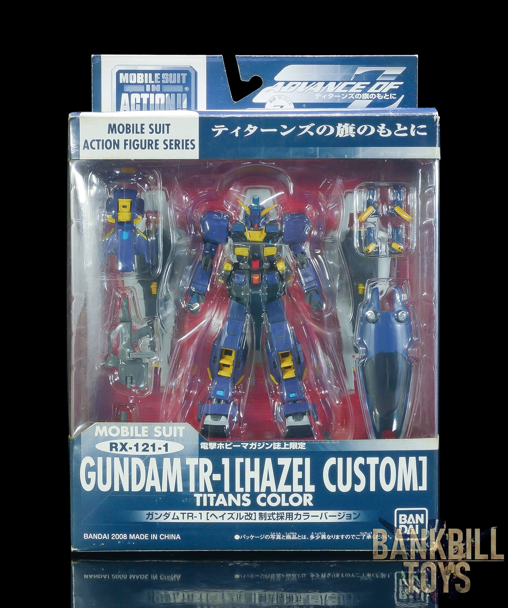 กันดั้ม Bandai Dengeki Hobby Japan Mail Order 2008 Limited MSIA MIA Mobile Suit in Action !! RX-121-1 Gundam TR-1 [Hazel Custom] Titans Color