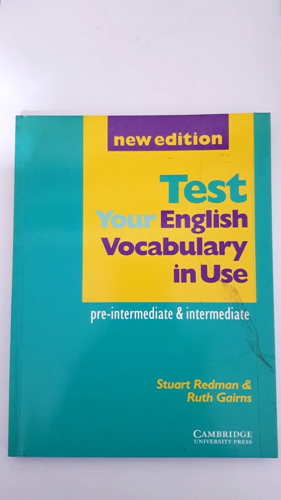 Test English Vocabulary in Use (pre-intermediate and intermediate) Stuart Redman and Ruth Gairns