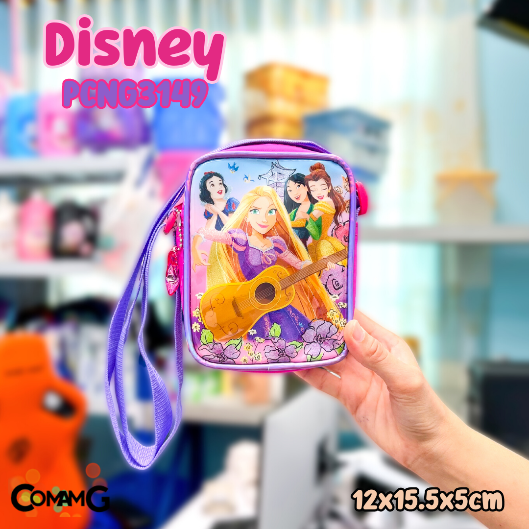 กระเป๋าสะพายข้างเจ้าหญิง กระเป๋าเด็กผู้หญิง ลายลิขสิทธิ์แท้