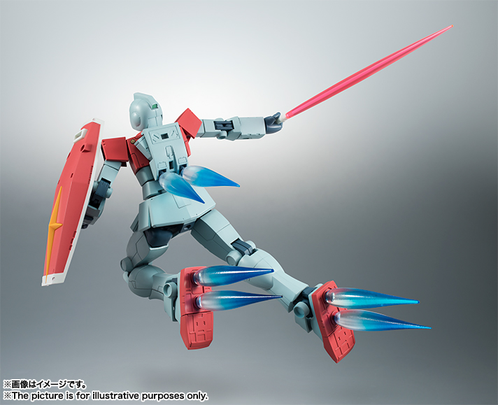 กันดั้ม Bandai The Robot Spirits <SIDE MS> R-209 RGM-79 GM Ver. A.N.I.M.E.