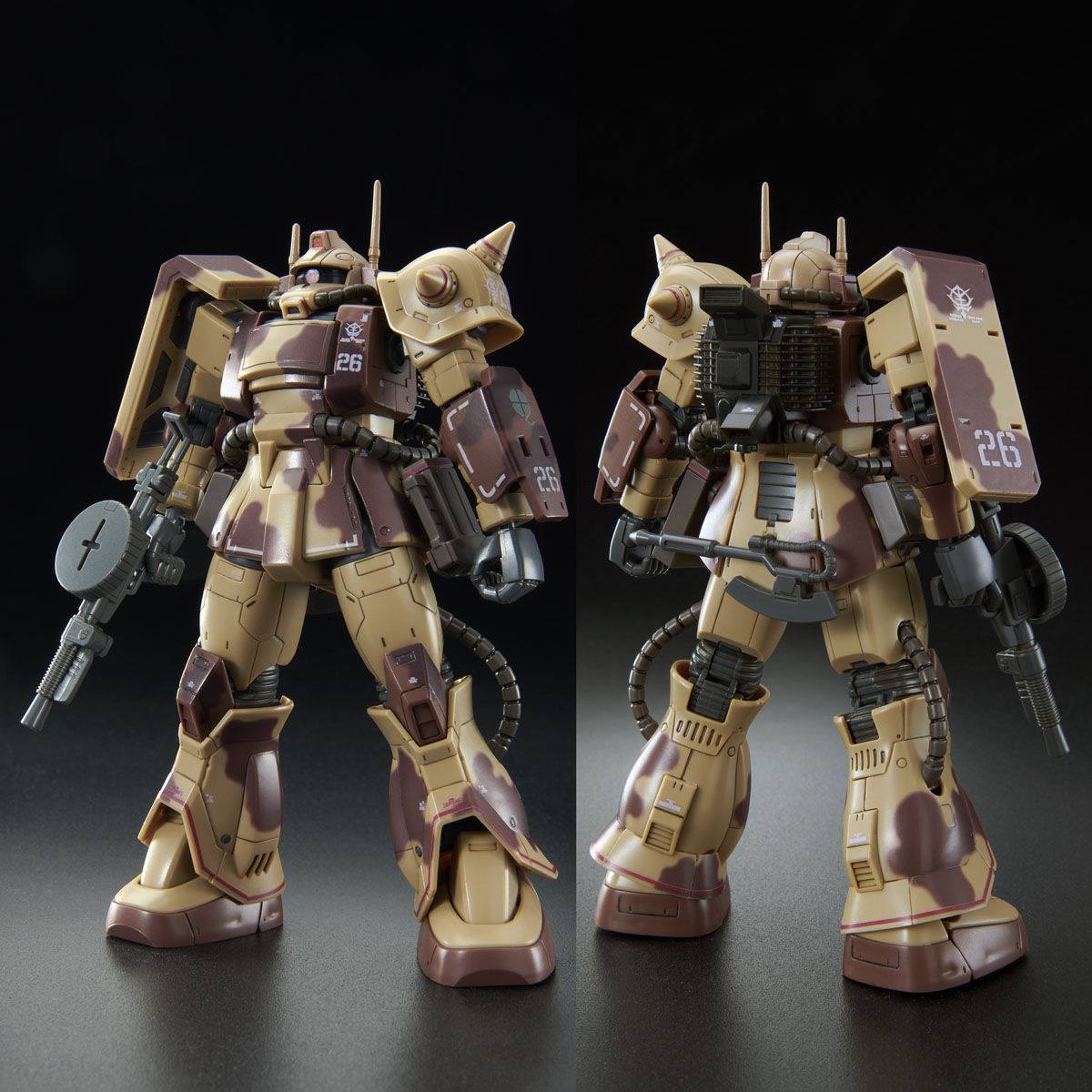 <Preorderถึง 18/6/2021>เปิดรับPreorder มัดจำ 300 บาท P-bandai HG 1/144 GTO Zaku Desert Type Double Antenna โมเดลประกอบ