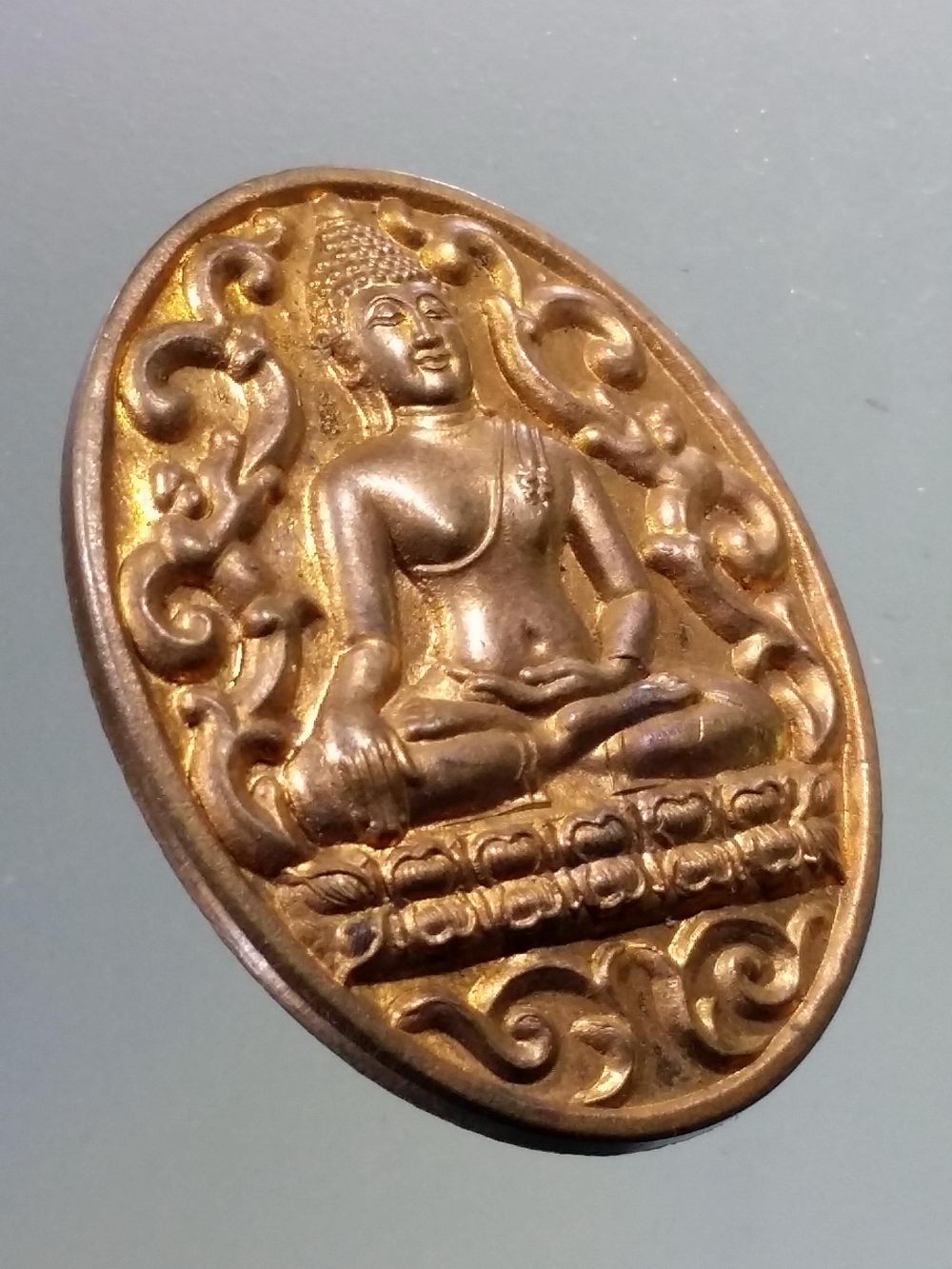 Antig Pim 231 เหรียญพระพุทธหลวงพ่อเพชร วัดยางสามต้น ใต้ ตำบลเขาเจ็ดลูก อำเภอทับคล้อ จังหวัดพิจิตร ที่ระลึกในงานยกช่อฟ้า