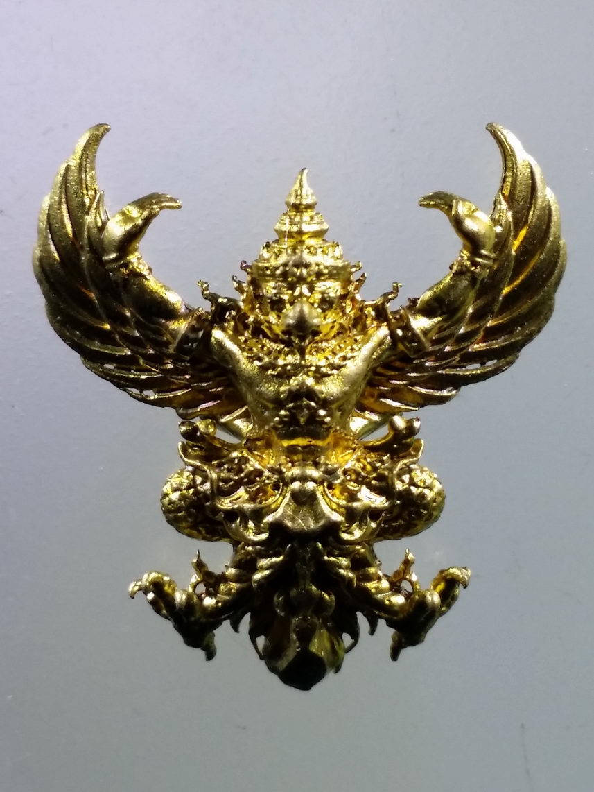 รหัสสินค้า พระมีกล่อง 2714 พญาครุฑ คัมภีร์เศรษฐี 168 วัดหนองไผ่ อำเภอทัพทัน จังหวัดอุทัยธานี หมายเลข ๔๑๗ โค้ต เลเซอร์ พระรายการนี้ให้เช่าบูชาแล้ว