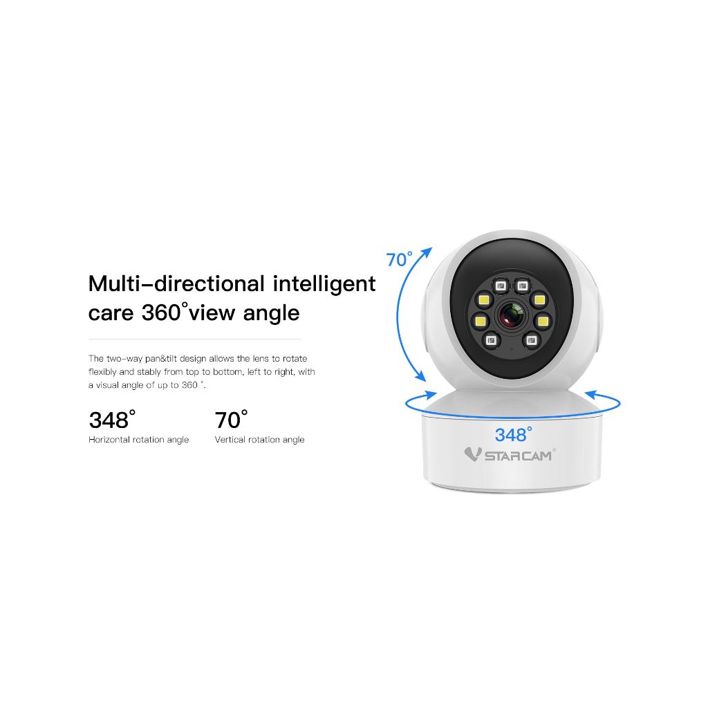 VStarcam CS49L กล้องวงจรปิด IP Camera Full color (Wifi)