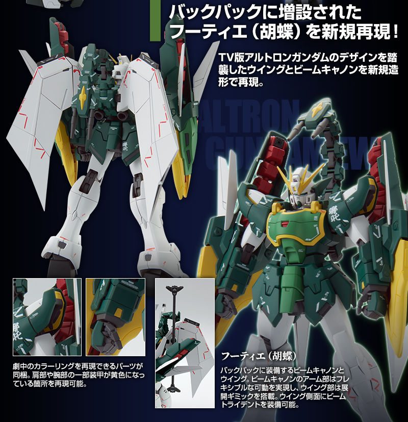 เปิดรับPreorder มัดจำ 500 บาท P-bandai Glory of Losers Expansion Parts Set MG Wing Series โมเดลประกอบ *เฉพาะพาสเสริม*