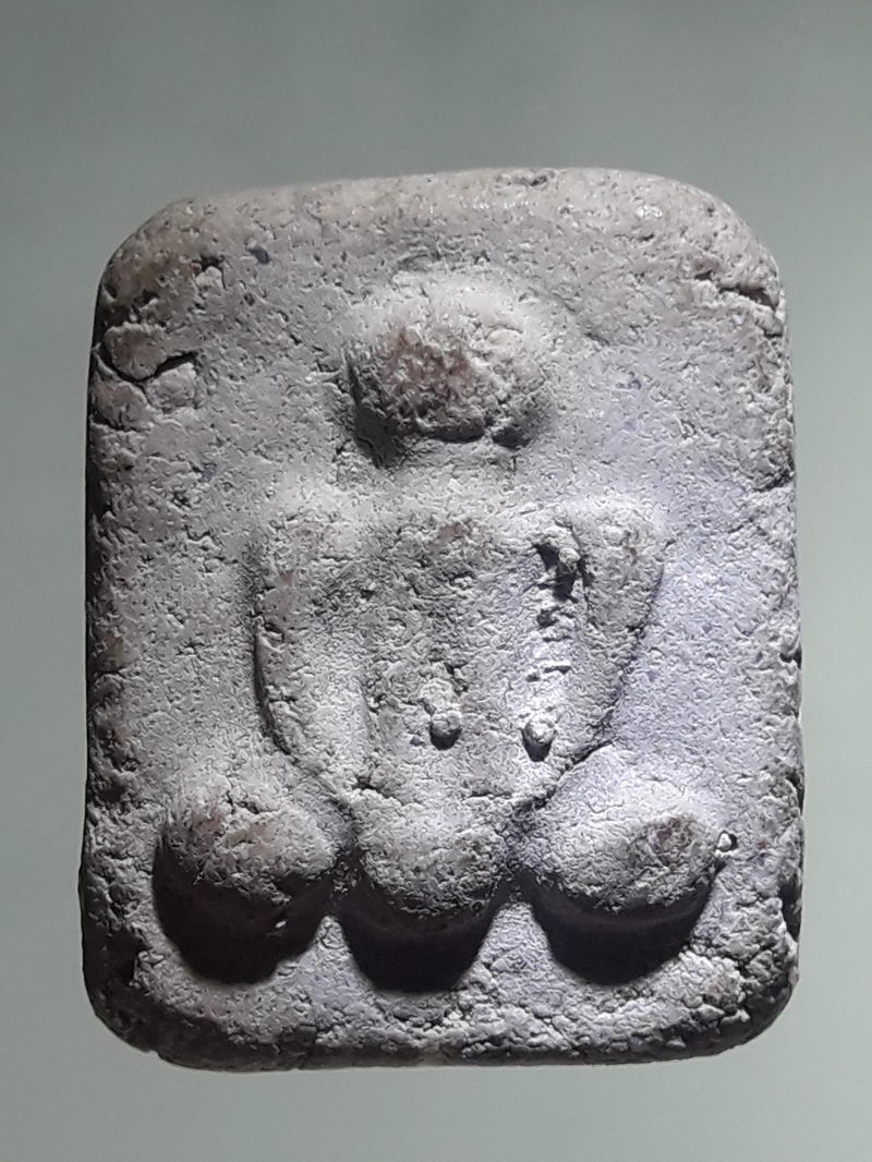 รหัสสินค้า พระเนื้อดิน ผง ว่าน 10525 พระปิดตาเนื้อผงกระดูกผี วัดโพธิ์ท่าเตียน พระอาจารย์หนู สร้างเสก