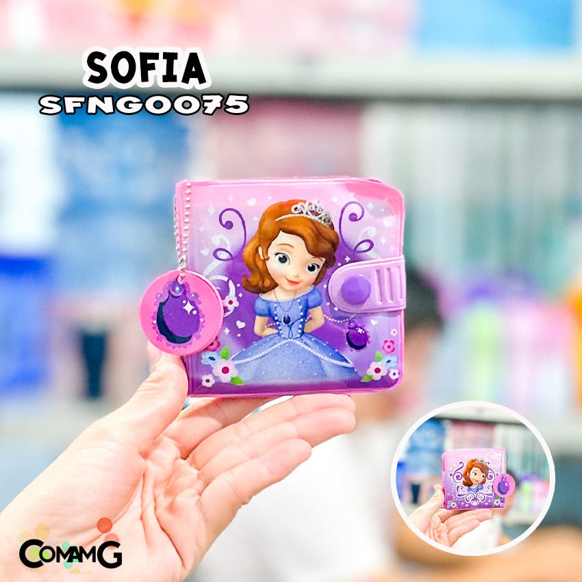 กระเป๋าสตางค์เด็กผู้หญิง กระเป๋าสตางค์ PVC รุ่น2พับ ลิขสิทธิ์แท้ (ลิงค์1)