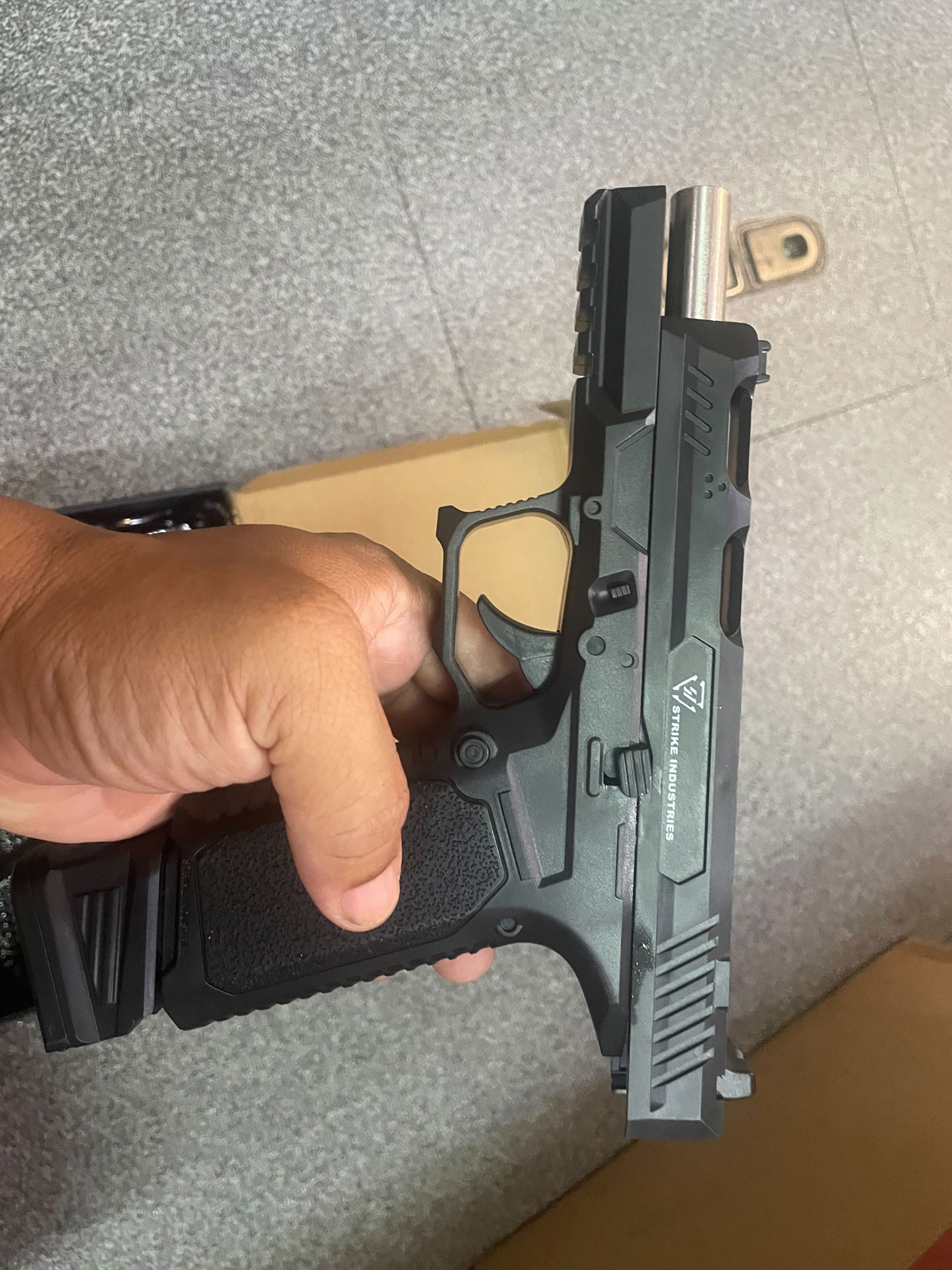 ปืนของเล่นอัด ลมปืนอัดลมพกสั้นรุ่น K-8SE