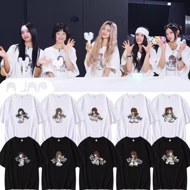 เสื้อยืด NEWJEAN : ลายการ์ตูนตามแบบ
