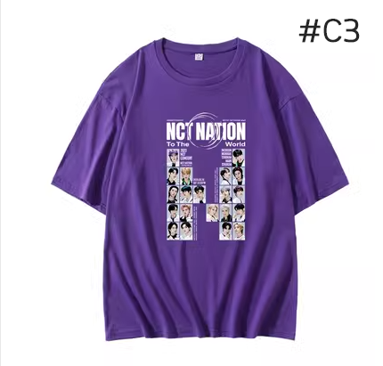 เสื้อยืด NCT : NATION To The World