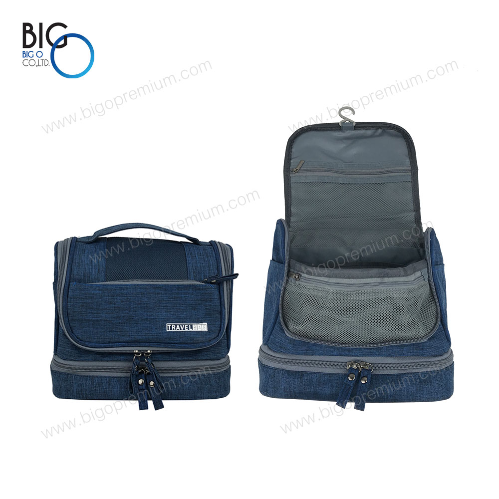 กระเป๋าจัดระเบียบอาบน้ำ 2 ชั้น