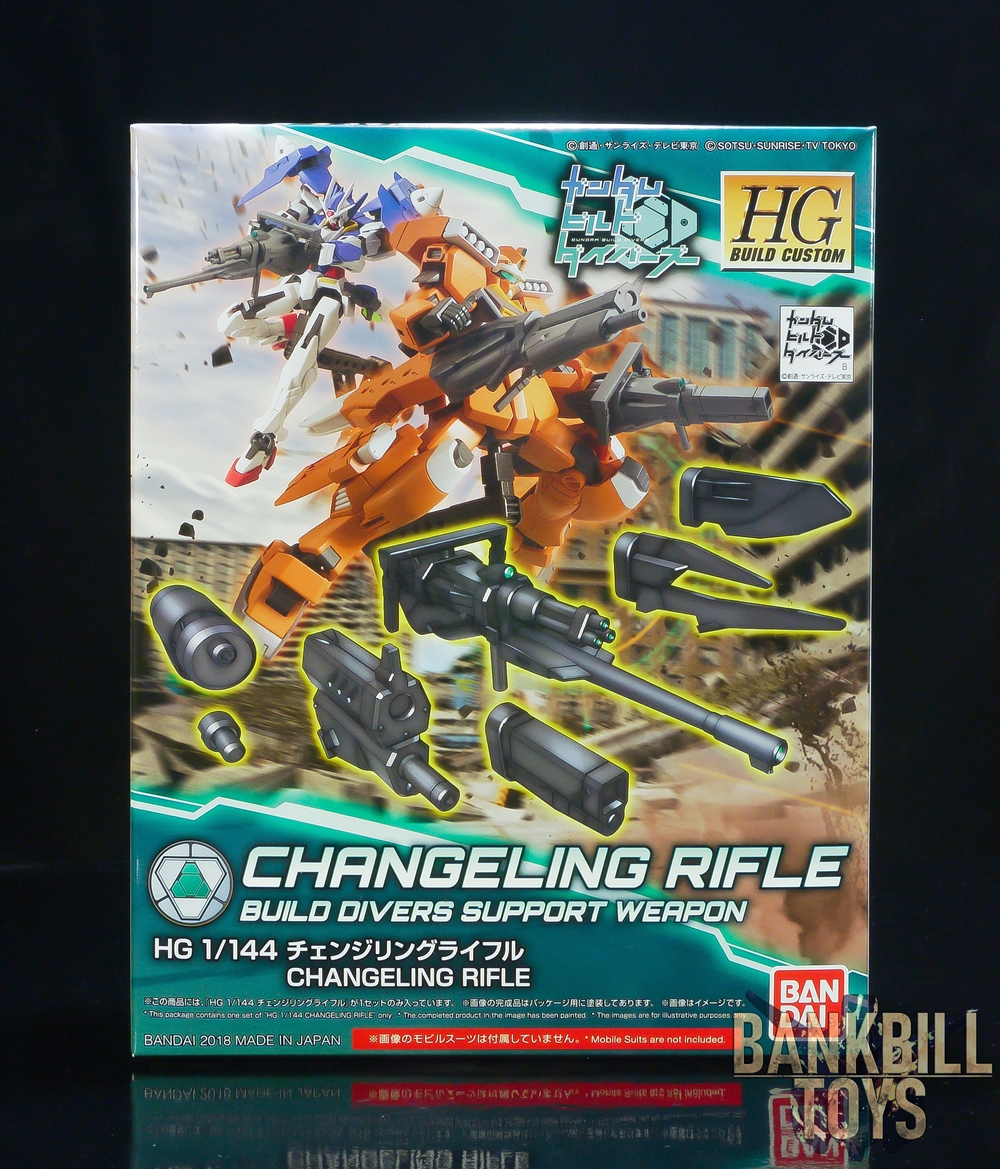 กันดั้ม Bandai Gunpla HGBC 1/144 Changeling Rifle
