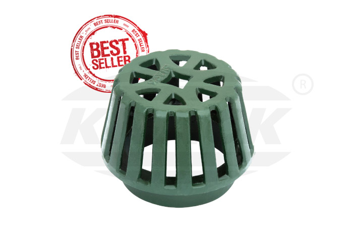Knack ชุดระบายน้ำหลังคาแบบสวมท่อ Roof Drain Model 323