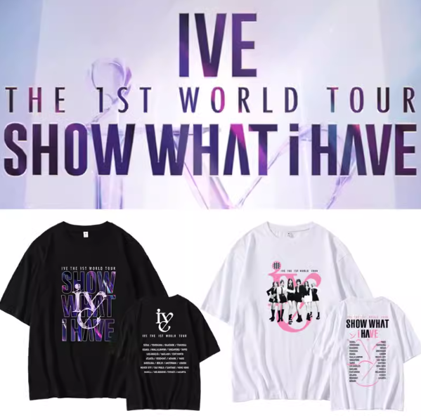 เสื้อยืด IVE : The 1st World Tour [SHOW WHAT I HAVE]