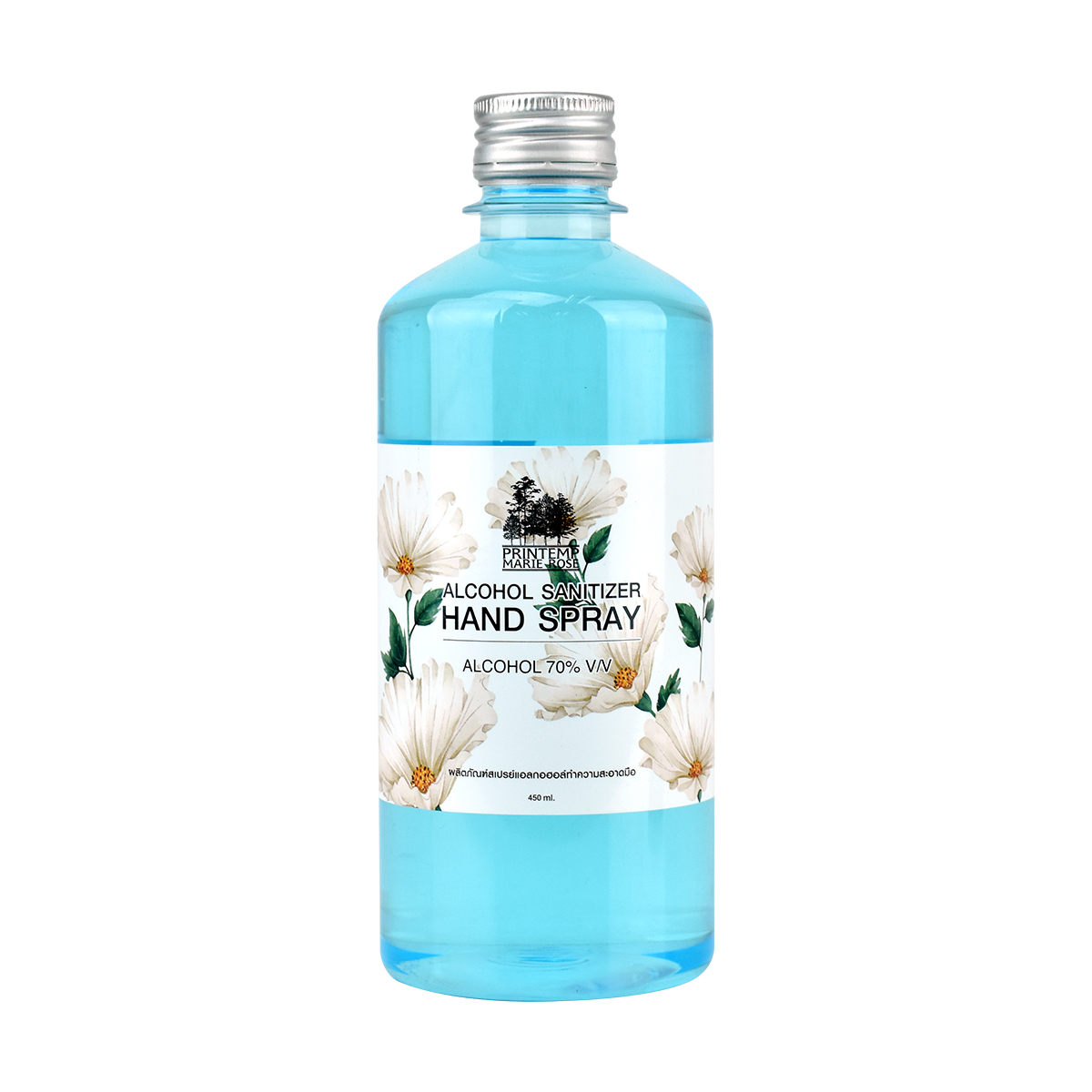 TPI แอลกอฮอร์ 70% ทำความสะอาดมือชนิดน้ำ ขนาด 450 ML