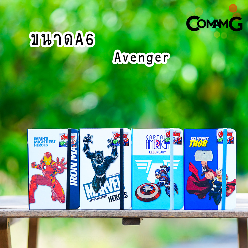 สมุดโน๊ตปกแข็ง ขนาดA5/A6 ลายการ์ตูนเจ้าหญิง/Avengers ชุดสมุดบันทึก สมุดNoteลายการ์ตูน พร้อมส่ง