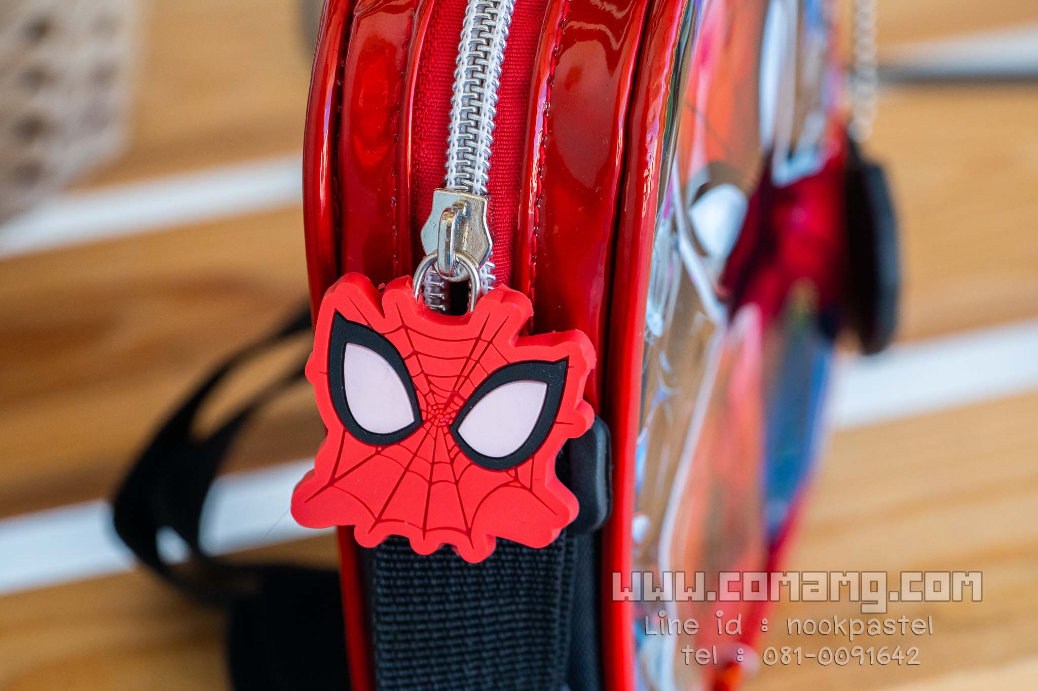 กระเป๋าสะพายสไปรเดอร์แมน ทรงสี่เหลี่ยม (Spider-man) ลิขสิทธิ์แท้