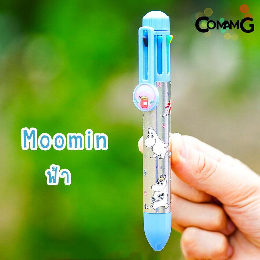 ปากกา8สี ปากกาลูกลื่น8สี ใน1แท่ง ลายการ์ตูนลิขสิทธิ์แท้