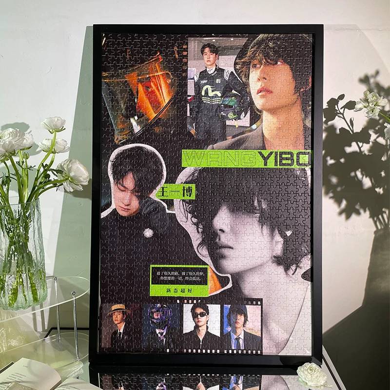 จิ๊กซอร์โปสเตอร์+กรอบรูป : หวังอี้ป๋อ Wang Yibo Tracer85