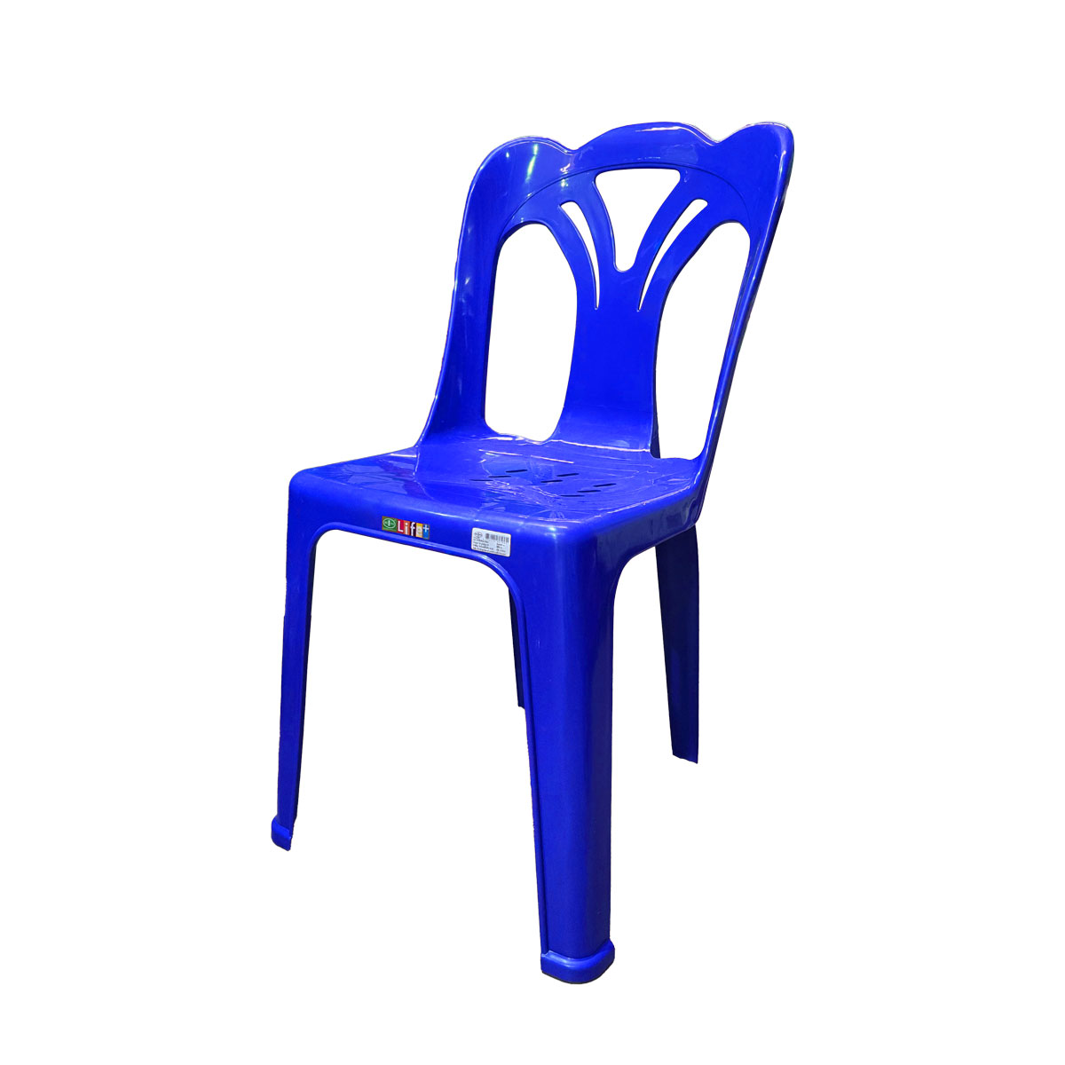 เก้าอี้พิง สีน้ำเงิน [12-361-A]