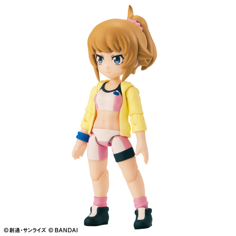 กันดั้ม Bandai Gashapon AQUA SHOOTERS! Gundam Build Fighters Try Fumina & Gyanko Set