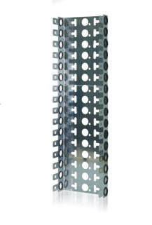 UL-8216 Back Mount Frame 16 Pos., deep 22 mm. ใช้ติดตัวในตู้ Steel Cabinet ทุกรุ่น โครงสแตนเลสสำหรับติดเทอร์มินอลทำจาก Stainless อย่างดี w = 123 mm