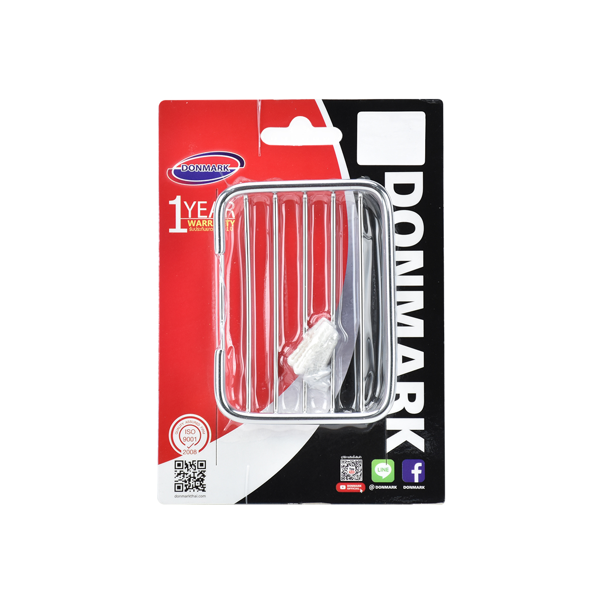 DONMARK ถาดทรงเหลี่ยมวางสบู่ STL/PL-8011