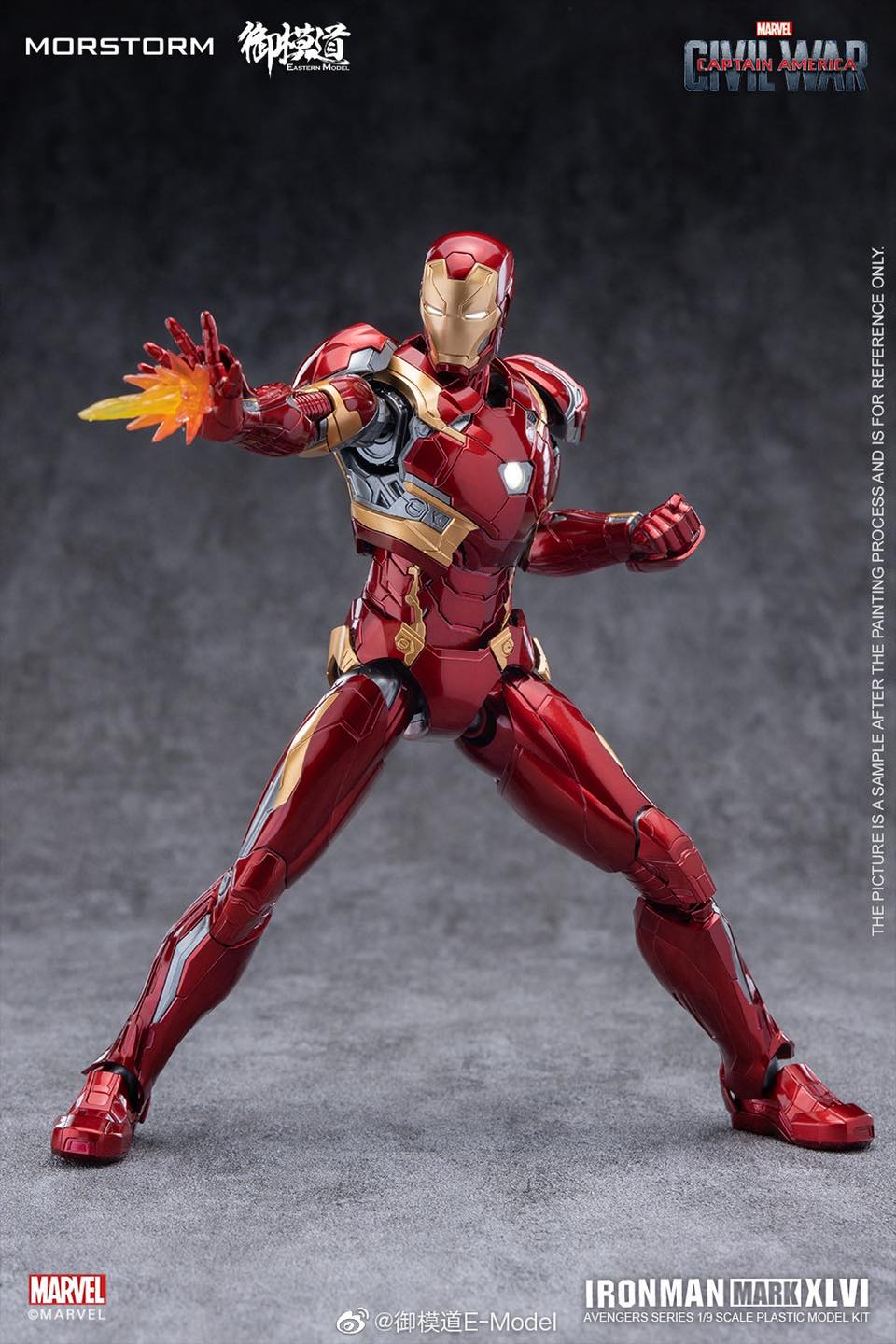 <Preorderปิดรับที่ 10คิวครับ >เปิดรับPreorder มัดจำ 800บาท 1/9 Ironman MK 46 Deluxe Ver. ( สีพิเศษ )
