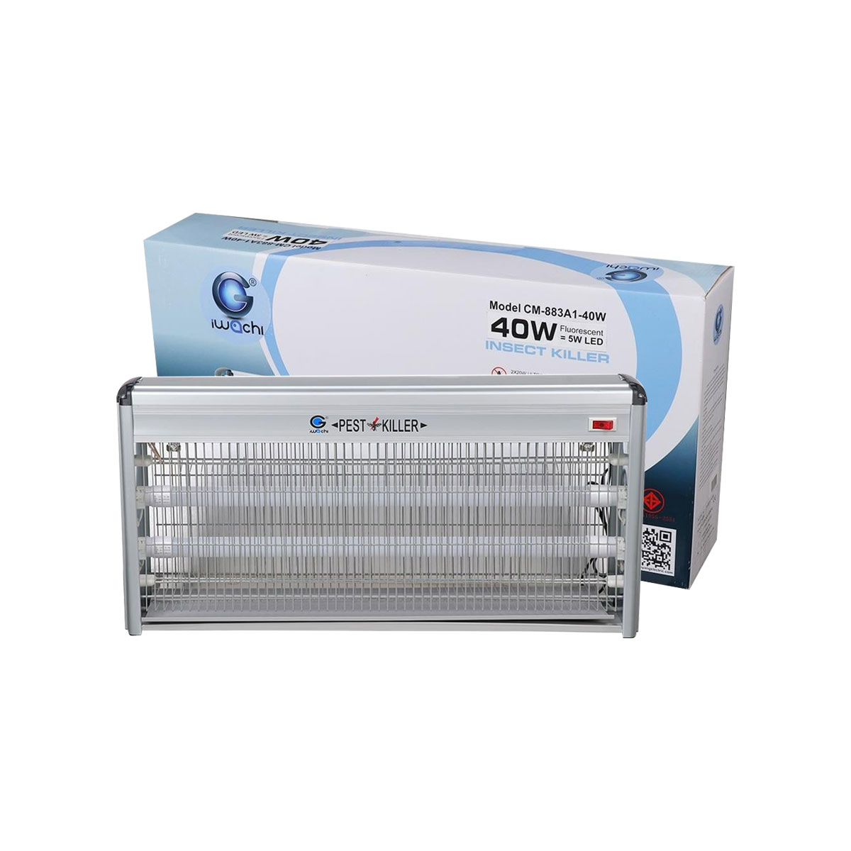 Iwachi เครื่องช็อตยุงเเละเเมลง 40W