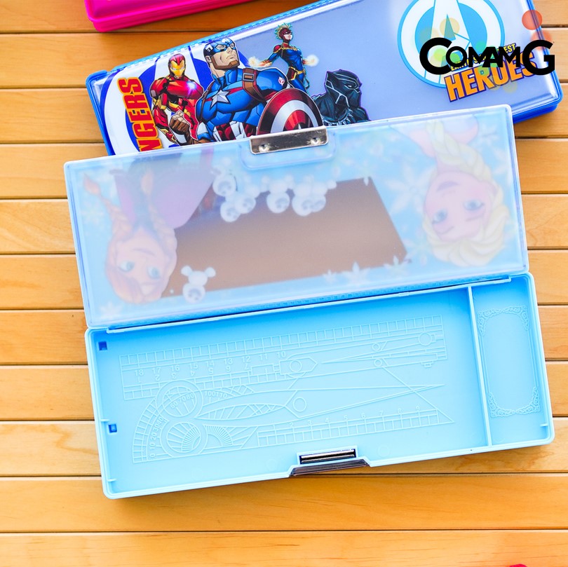 กล่องดินสอแม่เหล็ก ลายการ์ตูน ลิขสิทธิ์แท้