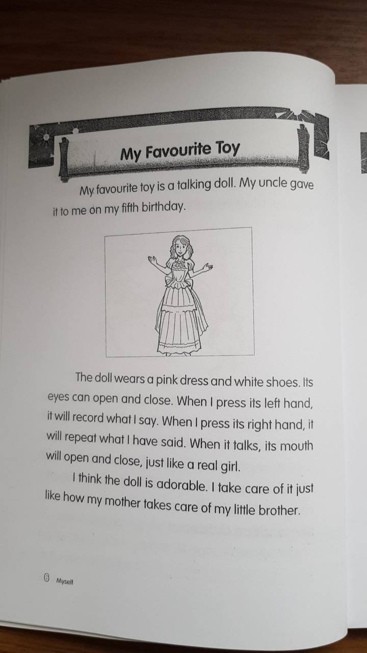 หนังสือฝึกการอ่านและการเขียนภาษาอังกฤษ Superduper Model Composition For Primary Levels 1