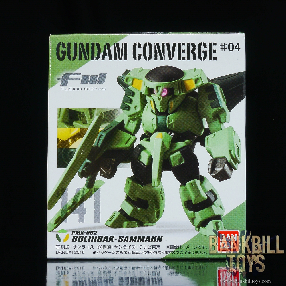 กันดั้ม Bandai Candy Toy FW Gundam Converge #04 No.141 PMX-002 Bolinoak Sammahn