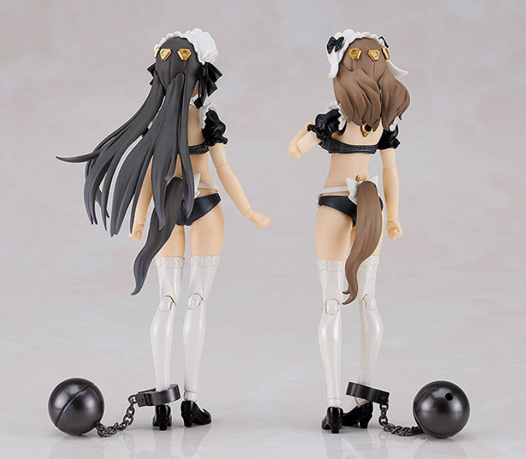 <Preorderปิดรับวันที่ 18/8/2023 > 🔔เปิดรับPreorder มัดจำ 1000 บาท PLAMAX GP-07 Underwear Body Girl Ran & Jelly: Maid Ver. Set