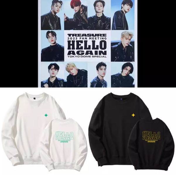 เสื้อกันหนาว TREASURE : 2023FM HELLO AGAIN