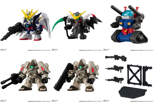 กันดั้ม Bandai Gashapon Mobile Suit Gundam Gashapon Senshi Forte #13 Set (ครบเซ็ต 6 แบบ)
