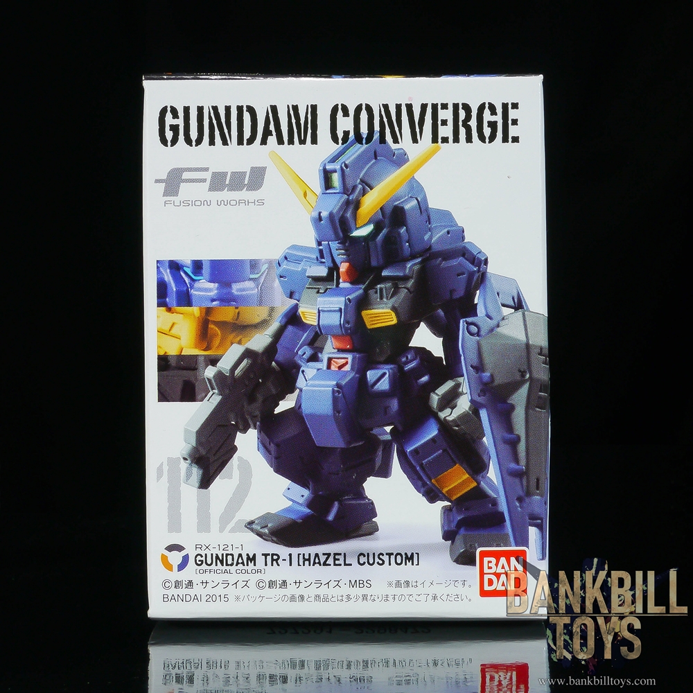 กันดั้ม Bandai Candy Toy FW Gundam Converge 19 No.112 RX-121-1 Gundam TR-1 [Hazel Custom] [Official Color Ver.]