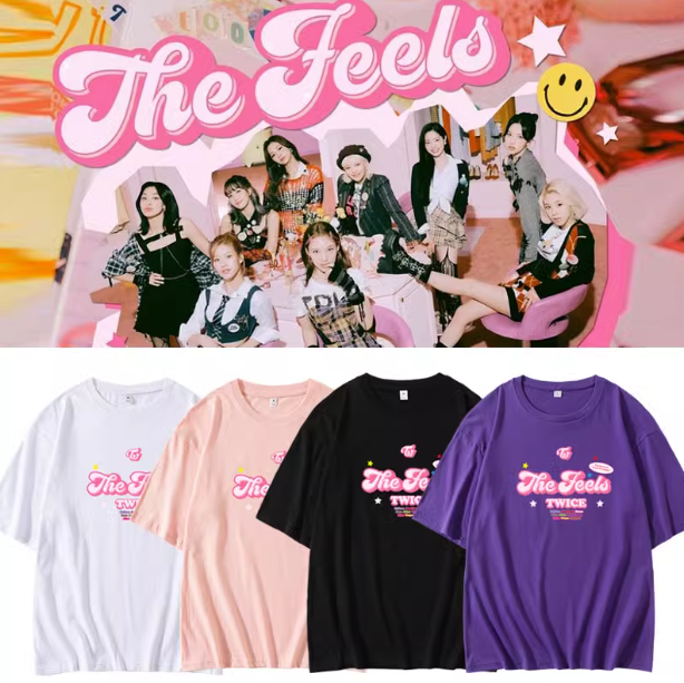 เสื้อยืด TWICE : The Feels