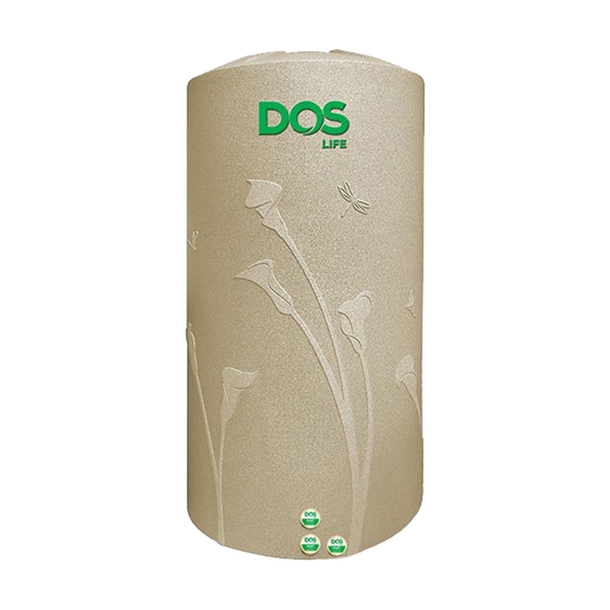 DOS ถังเก็บน้ำบนดิน DECO 700L สีทราย (DE-38/SB-700L)
