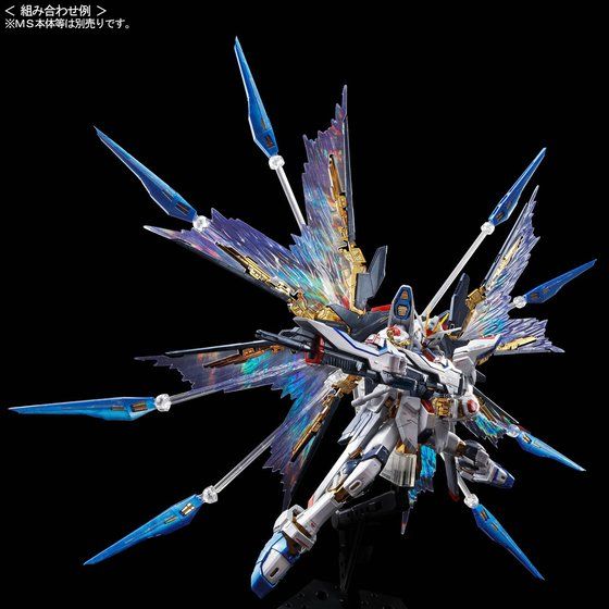 กันดั้ม Bandai Spirits Gunpla Premium Bandai Hobby Online Shop Limited RG 1/144 Expansion Effect Unit Wing Of The Skies For Strike Freedom Gundam