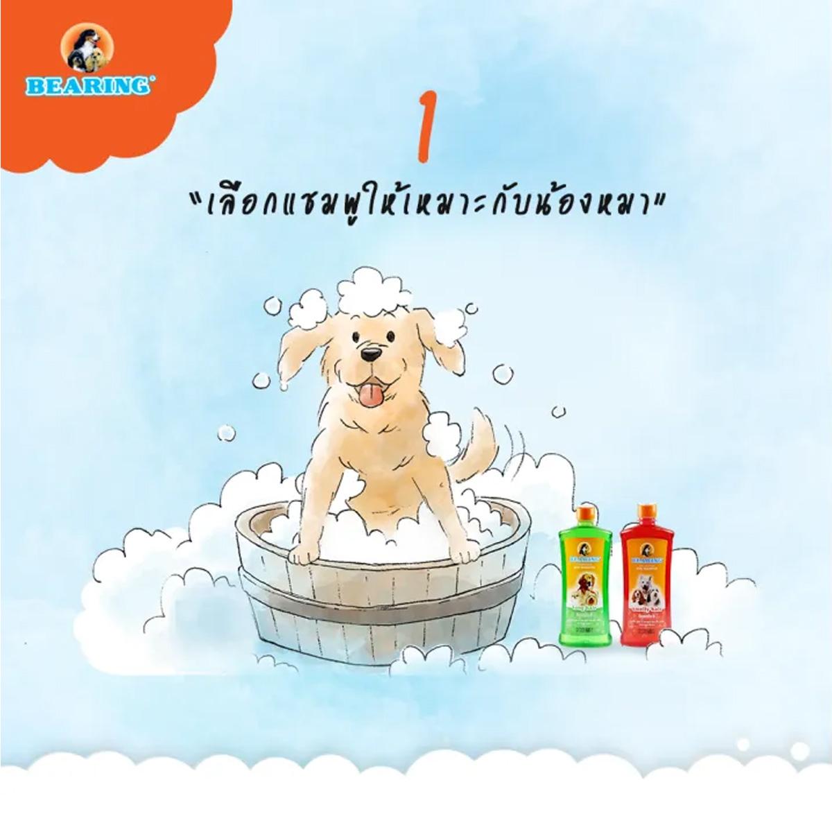 BEARING Beauty Lotion for Dog & Cat สเปรย์บำรุงขนสุนัขและแมว บำรุงขนสวย ให้ผิวแข็งแรง ขนนุ่ม ลื่น ไม่พันกัน 250ml