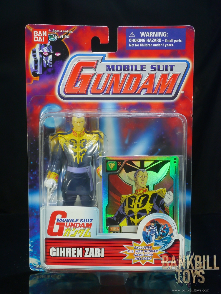 กันดั้ม Bandai America Mobile Suit Gundam Figure Gihren Zabi