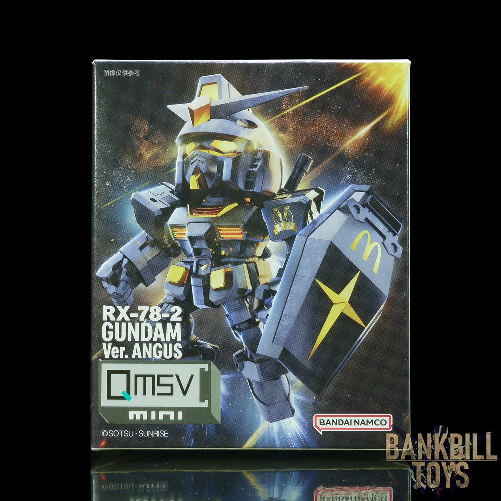 [Pre-Order] กันดั้ม Bandai Namco Trading Figure McDonald's China Limited QMSV Mini RX-78-2 Gundam Ver. ANGUS