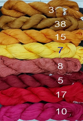 ไหมทอผ้า โทเร 40/2 มีขายเป็นไจและเป็นกิโลกรัม TR Yarn