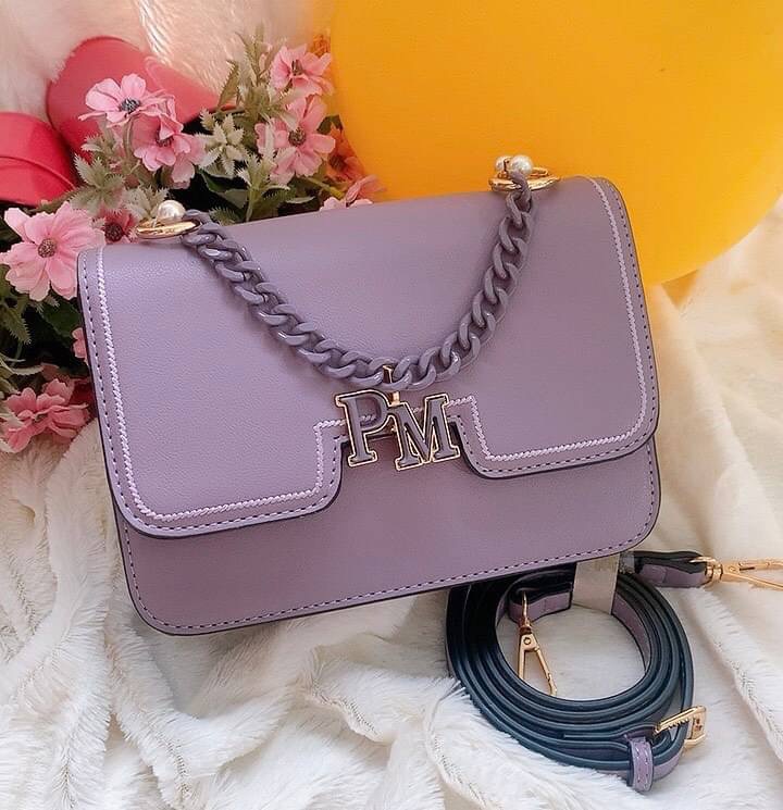 Pimmy fashionbag cute แต่งมุก พร้อมโซ่เก๋ๆ