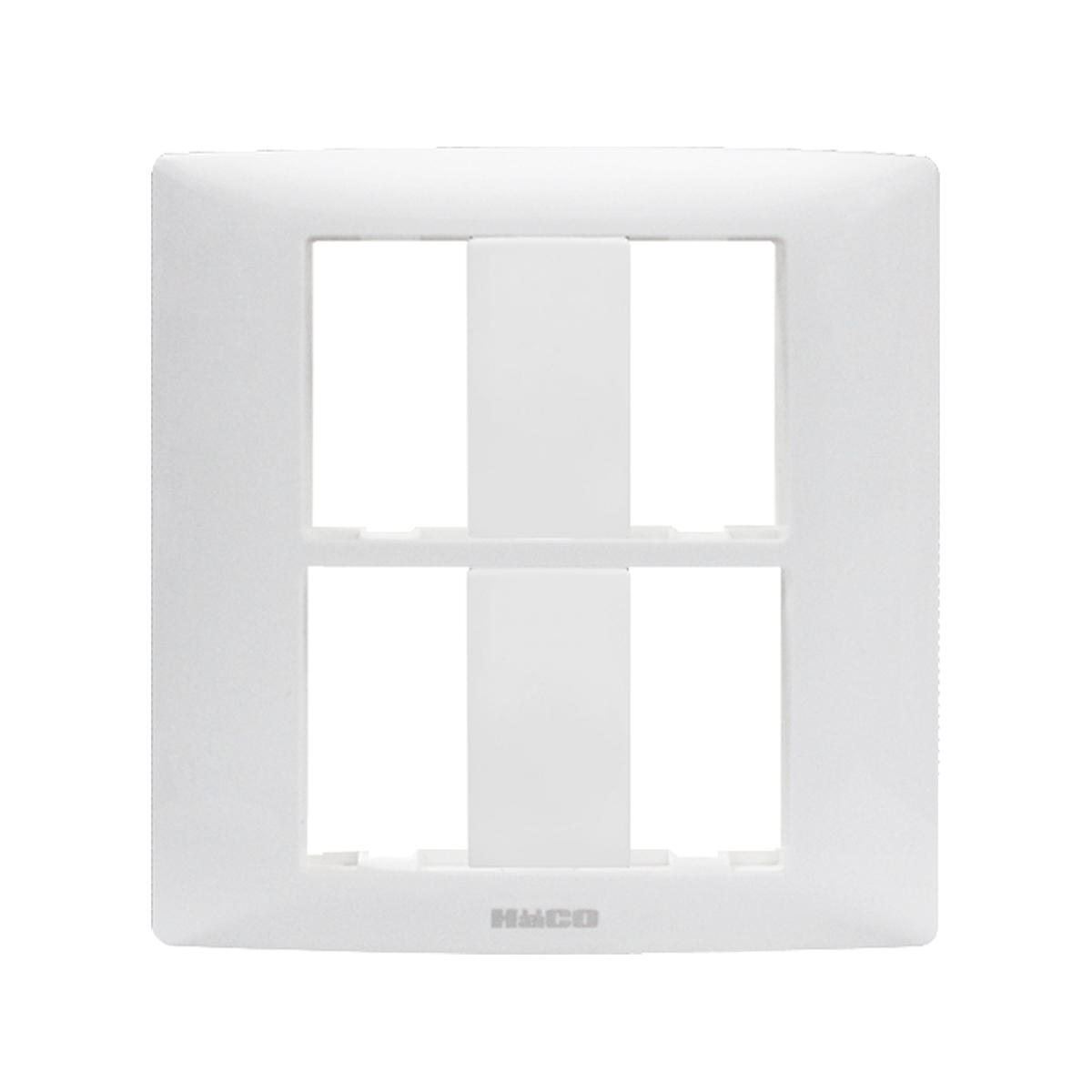 HACO แผงหน้ากาก 4ช่อง (12x12cm.) AP-F004