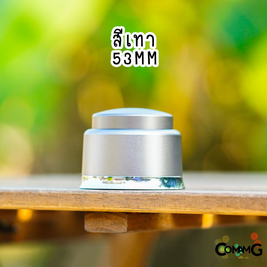 แทมเปอร์กดกาแฟสปริง แบบหน้าเรียบ สแตนเลส หน้า51mm 53mm 58mm