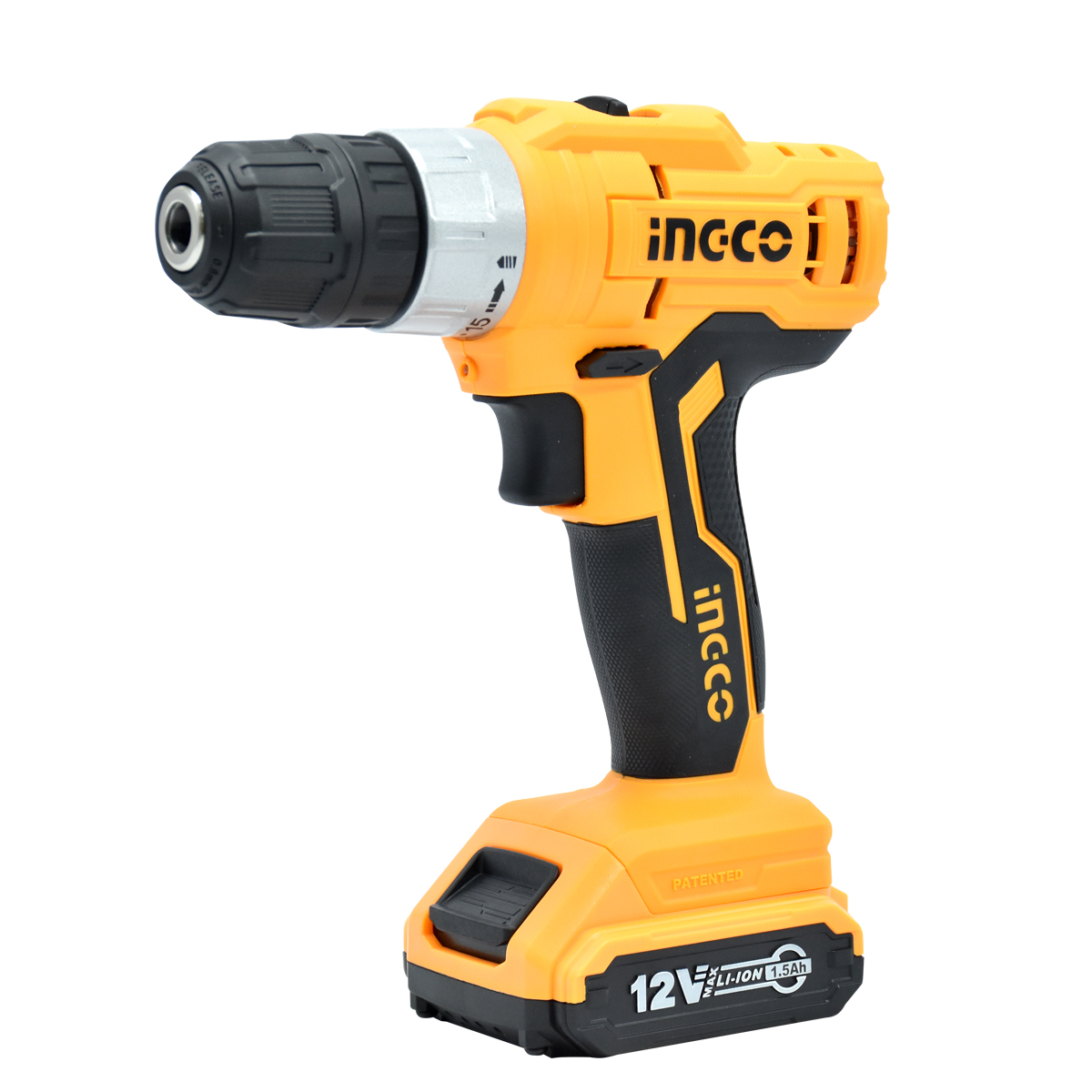 INGCO สว่านไร้สายแบตเตอรี่ Li - ion 12V CDLI1222