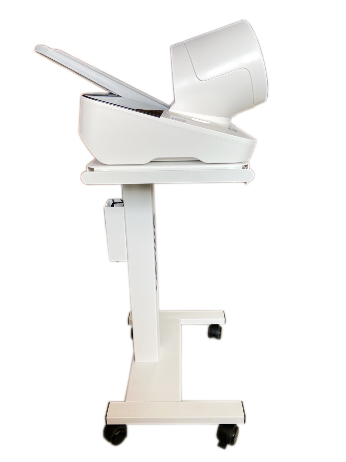 เครื่องวัดความดันโลหิตอัตโนมัติชนิดสอดแขน OMRON HBP-9030 + พร้อมรถเข็นขาตั้งครบชุด + แถมฟรีกระดาษบันทึกผล รับประกัน 1 ปี ผลิตภัณฑ์ประเทศญี่ปุ่น