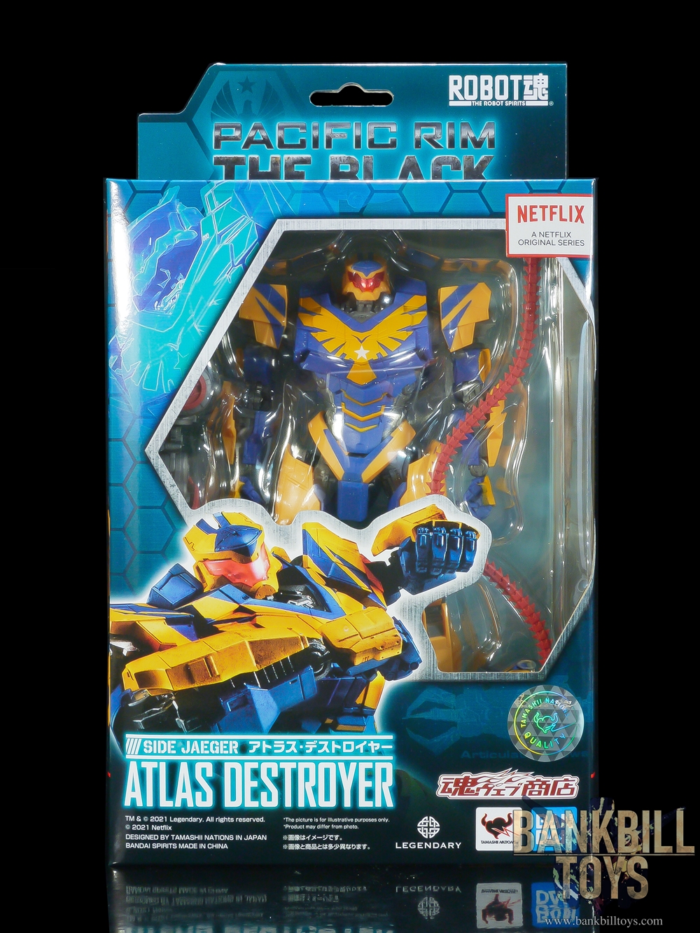 แปซิฟิค ริม Pacific Rim Bandai The Robot Spirits Tamashii Web Shop Limited <SIDE JAEGER> R-SP Atlas Destroyer