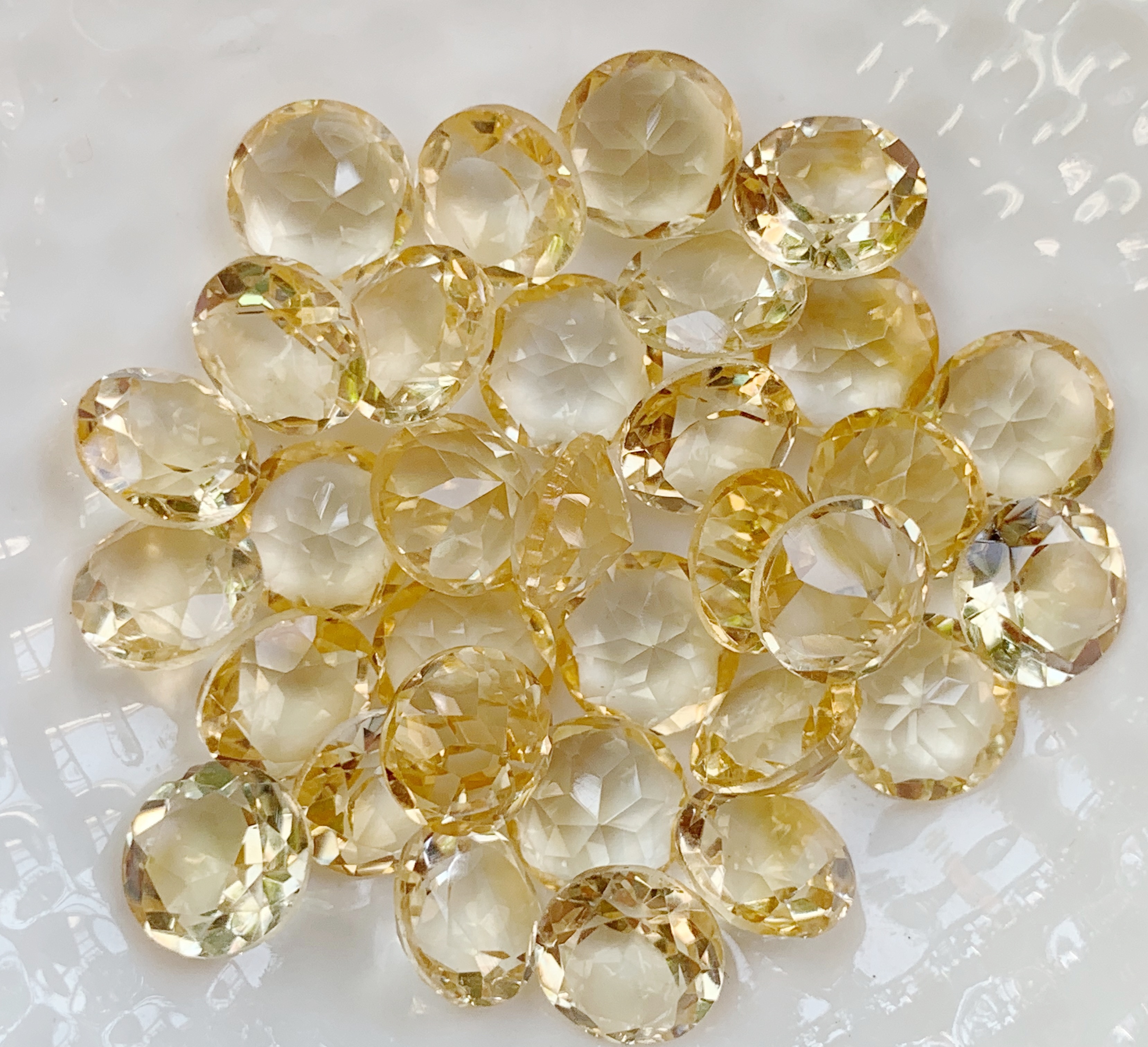 ซิทรินอ่อนกลม 8.0 มม. 1 เม็ด